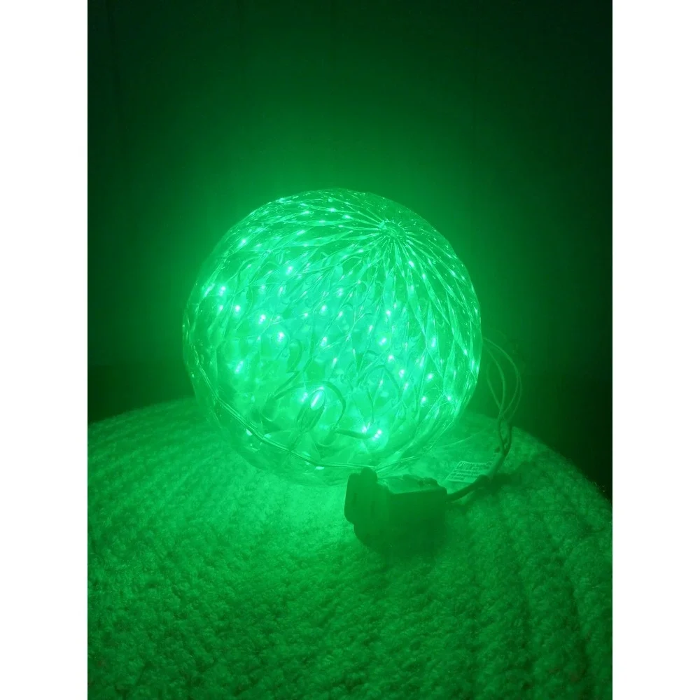 Vintage GE 36 LED Green , Lighted, Plastic, Plug-In